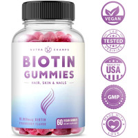 Biotin Gummies 10,000mcg [Highest Potency]